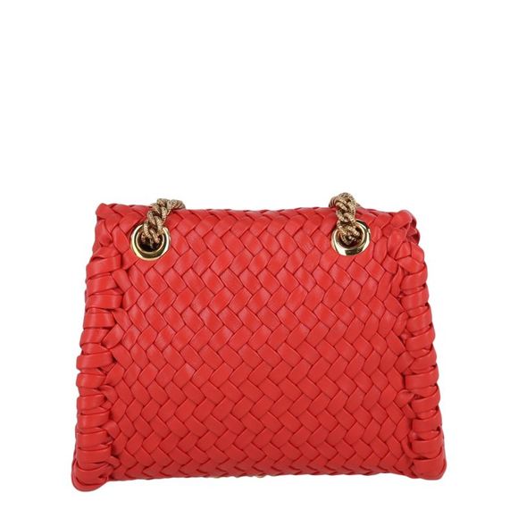 Dolce & Gabbana Devotion Woven Leather Shoulder Bag Womens - Picture 5 of 5